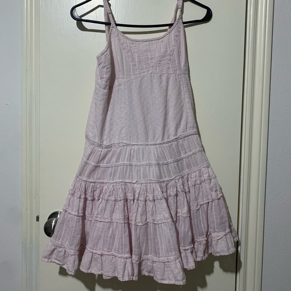 vintage light pink dress